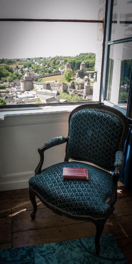 Hotel Particulier Le Mercier De Montigny -Une Nuit Sur Les Remparts- Fougères エクステリア 写真